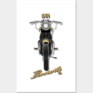 1964 Classic bonneville t20 Posters and Art